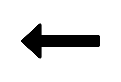 Long arrow pointing to left