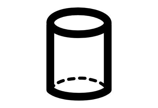 Cylinder volumetric shape