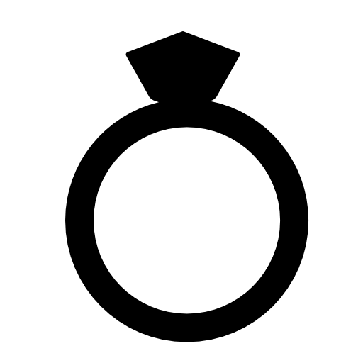 Diamond ring shape