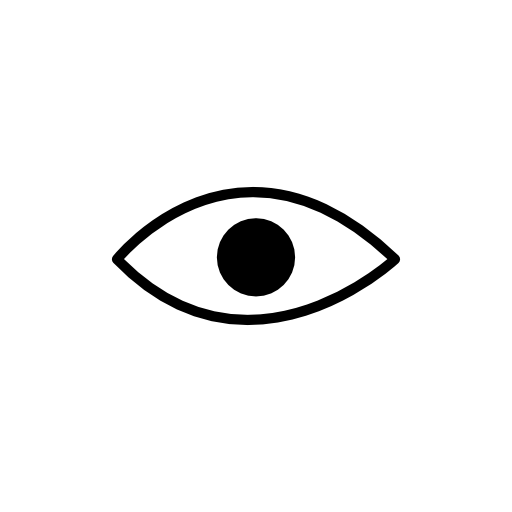 Eye of a human or an animal
