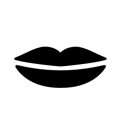 Female lips shape