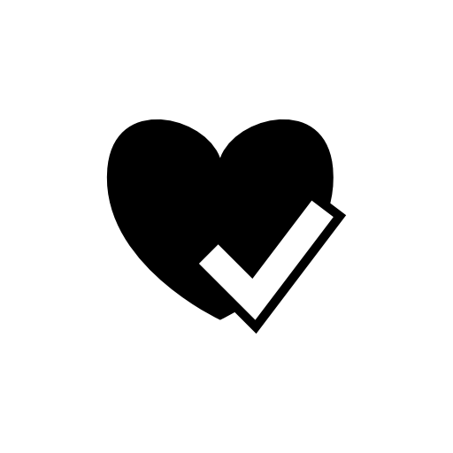 Checked heart
