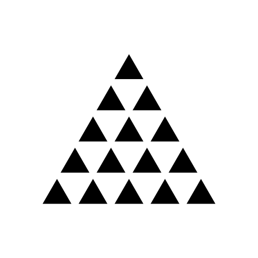 Multiple triangles triangle