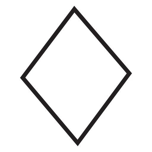Diamond shape, IOS 7 interface symbol