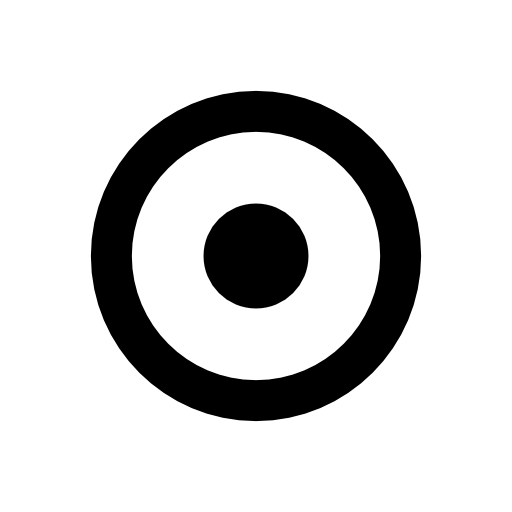 Dot in a circle