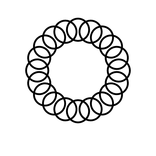 Circular ring of an spiral