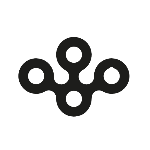 Japan symbol with four connected circles