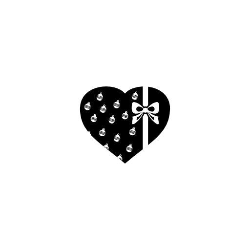 Heart shaped giftbox