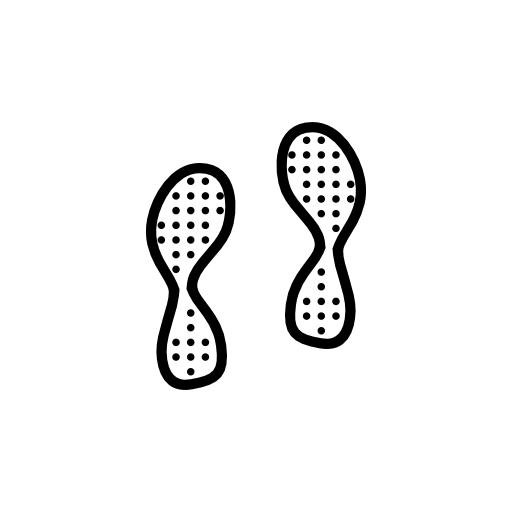 Footprint with shoes variant