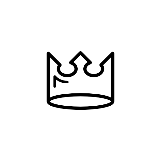 Royal crown for kings and queens