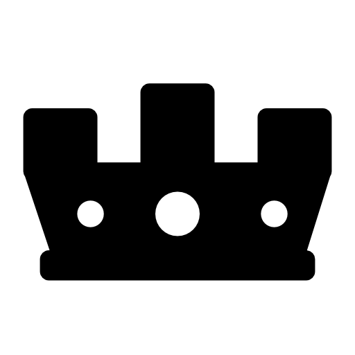 Male crown shape of games