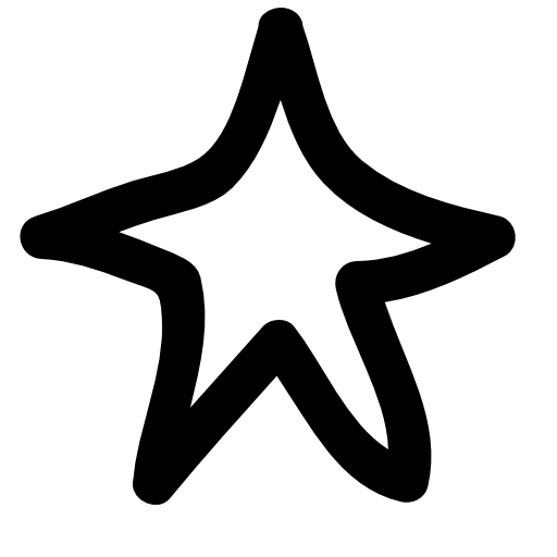 Star shape doodle