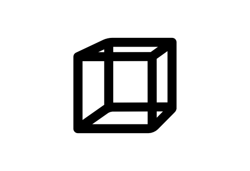 Cube outline