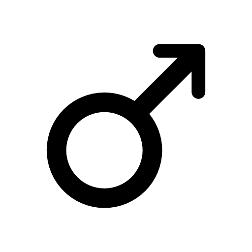 Male gender symbol variant