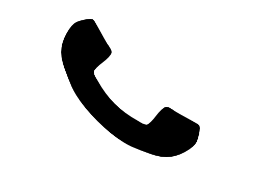 Telephone handle silhouette