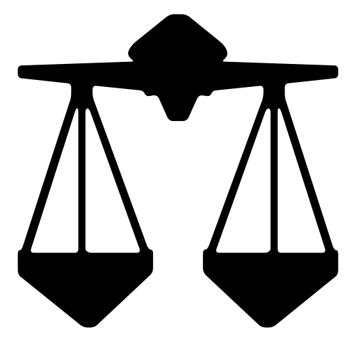 Libra balance justice scale sign