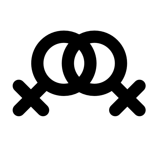 Females symbols couple