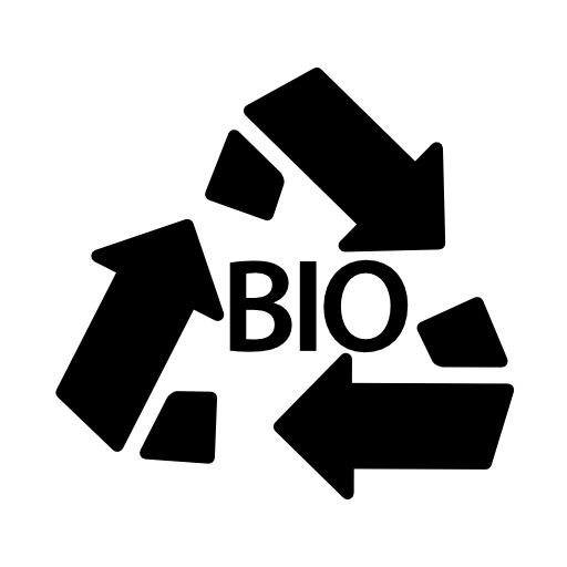 Bio mass recycle symbol