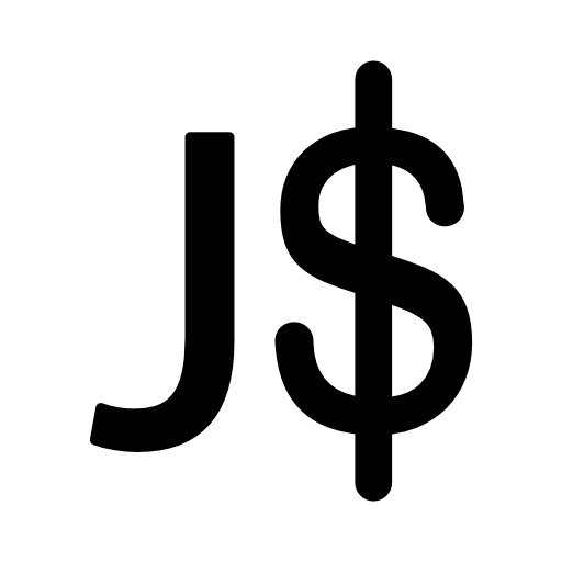 Jamaica dollar currency symbol