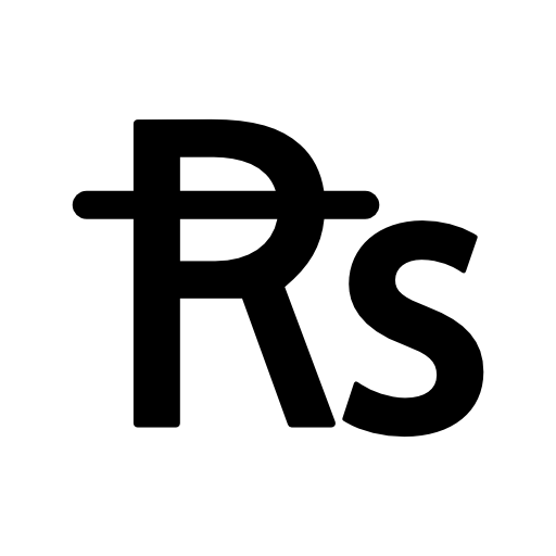 Nepal rupee currency symbol