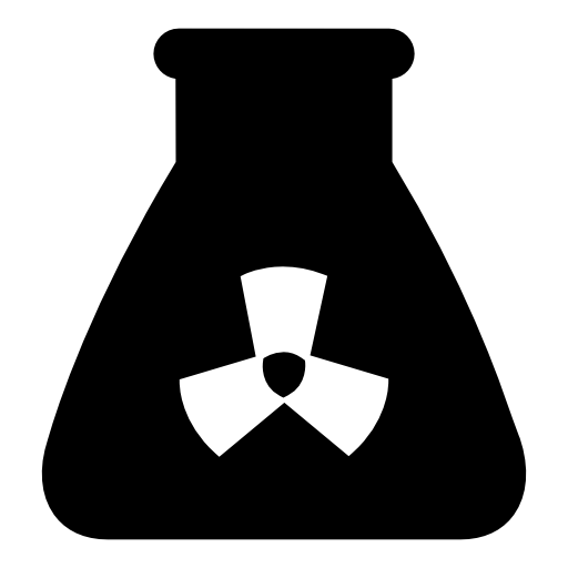 Nuclear power, IOS 7 interface symbol