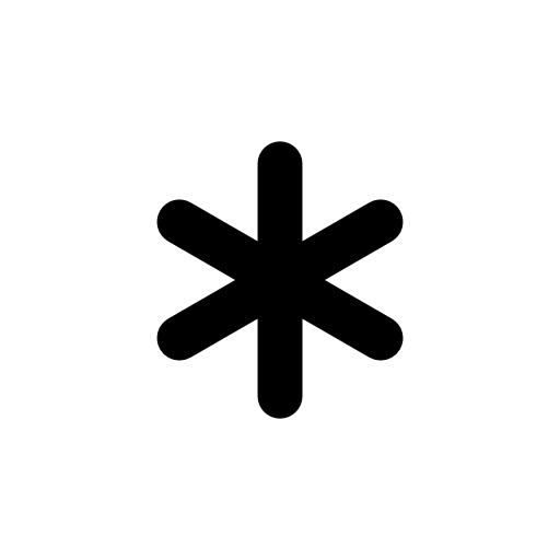 Asterisk symbol