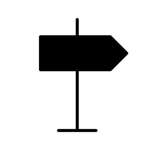 Arrow pointing to the right