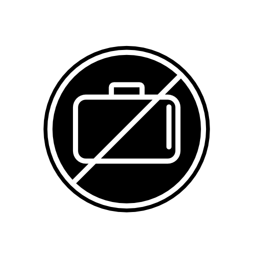 Baggage ban signal