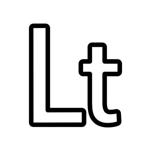 Lithuania litas currency symbol
