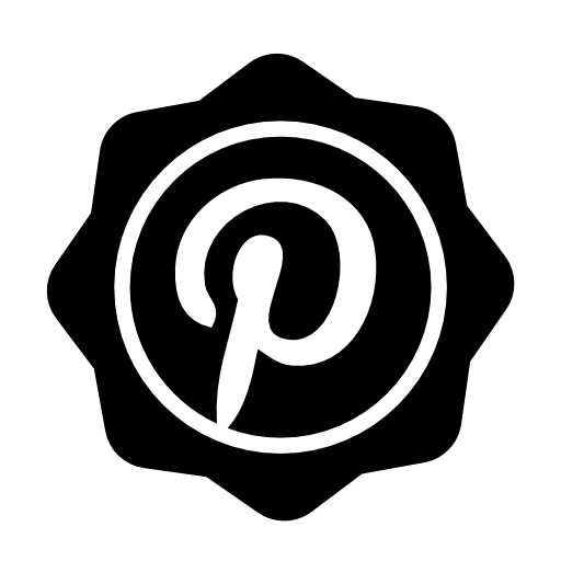 Pinterest social badge