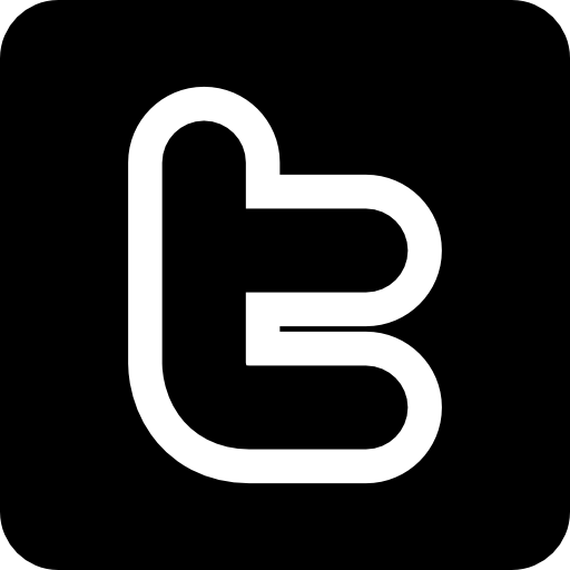 Twitter social symbol