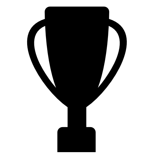 Trophy football cup