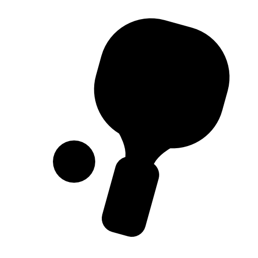 Ping pong silhouettes