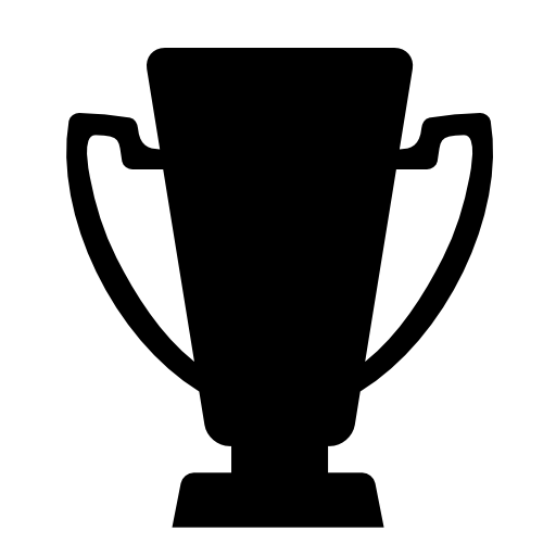 Football trophy cup
