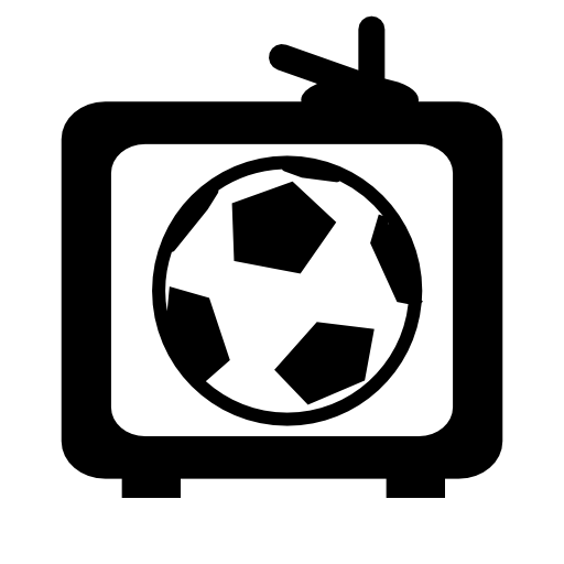 Football game on TV