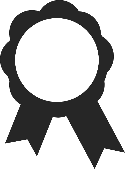 Sports recognition ribbon