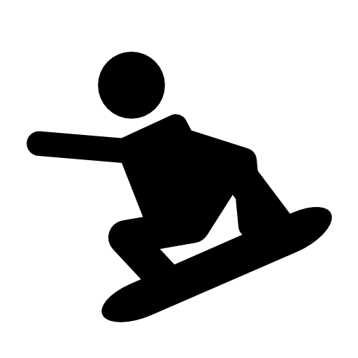Extreme snowboard silhouette