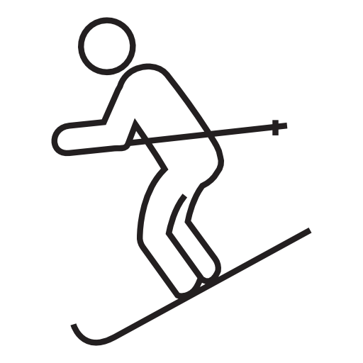 Skiing, IOS 7 interface symbol