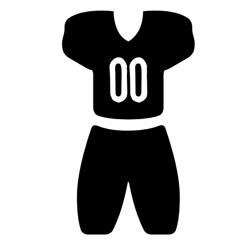 American football clothes