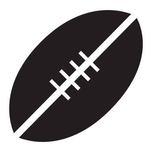 Rugby ball, IOS 7 interface symbol