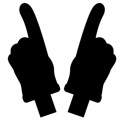 Rugby game hand signs