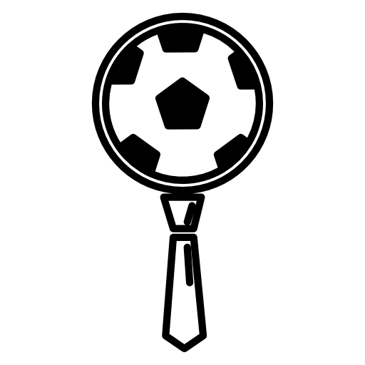 Football ball and tie