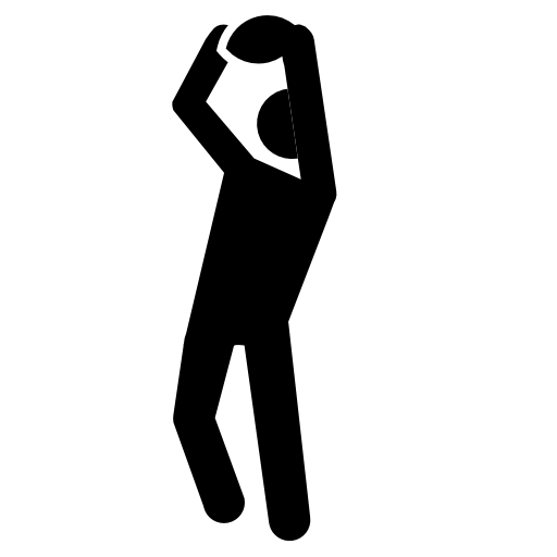 Rugby player silhouette
