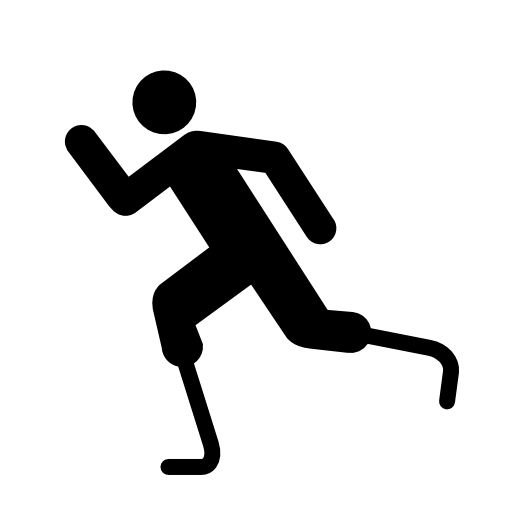 Paralympic games runner