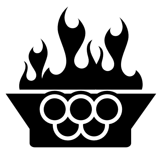 Olympic games fire