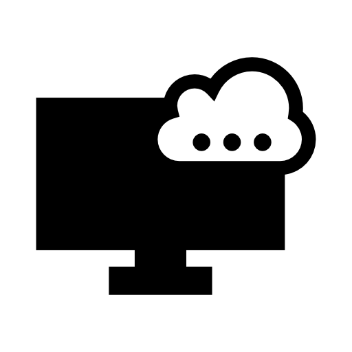 Monitor with cloud