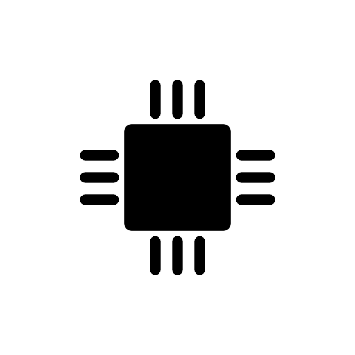 Microchip variant silhouette
