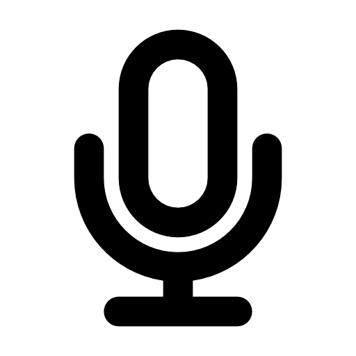 Microphone outline