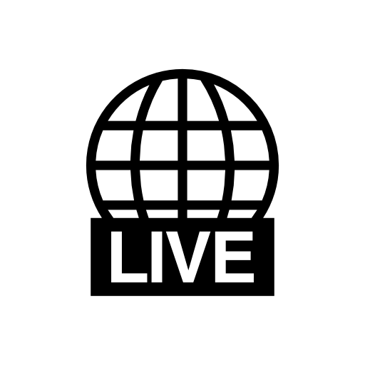 Live world transmission symbol
