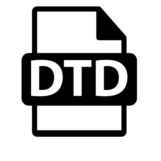 Dtd file format symbol